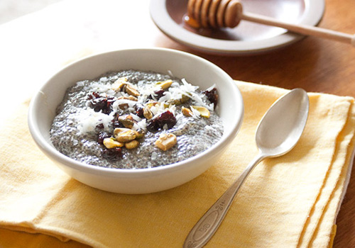 Семена чиа содержат клетчатку и витамины группы B