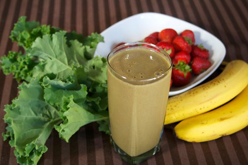 Листовая капуста полезна для кожи