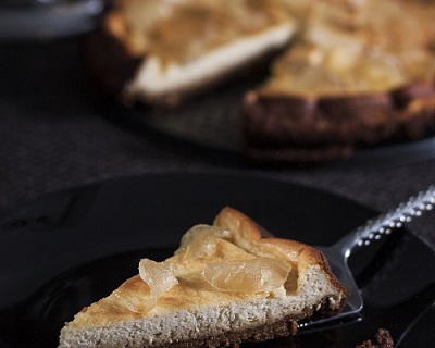 Запеченный имбирный чизкейк 