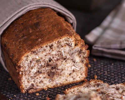 Хлеб с кокосовым маслом и шоколадом