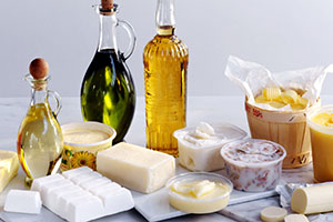 Кокосовое масло, пальмовое масло 