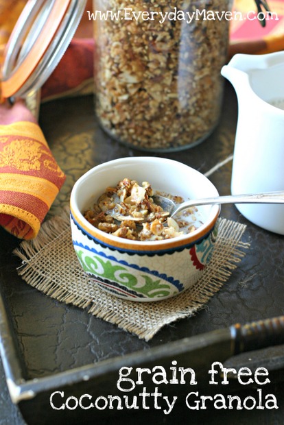 Безглютеновая гранола с кокосовым маслом
