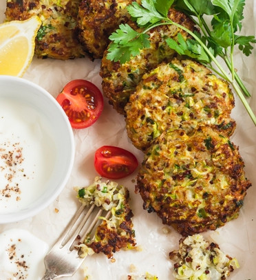 Картофельные оладьи с&nbsp;киноа