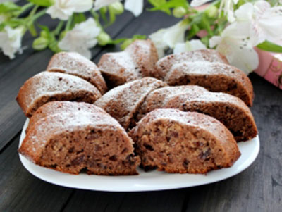 Кекс с&nbsp;черемуховой мукой