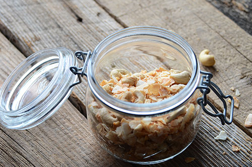 Кокосовая кешью смесь с кокосовым маслом