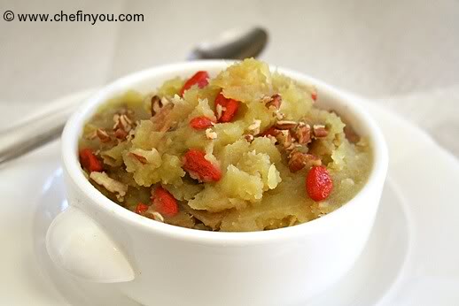 Пюре из батата и годжи Пюре из батата и годжи